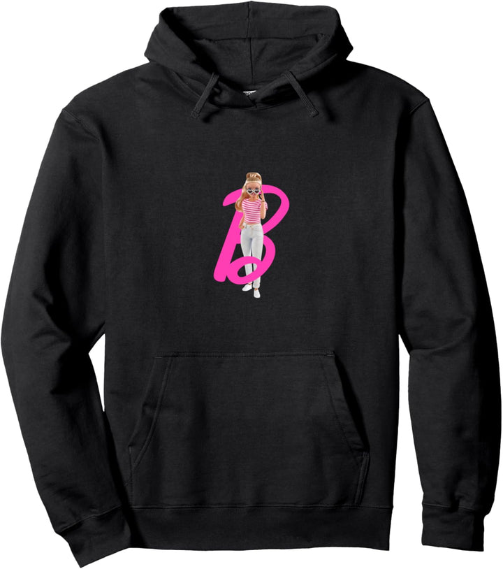 Barbie,Sonnenbrille & Logo Pullover Hoodie