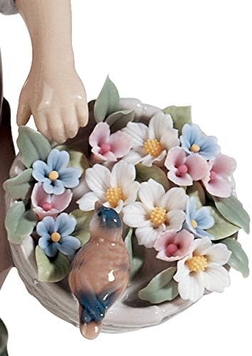 LLADRÓ Jungen-Figur Bist Du Aber Fröhlich!. Kind. Porzellan.