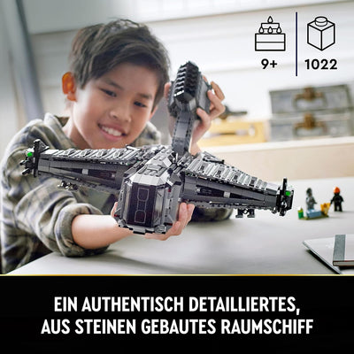 LEGO 75323 Star Wars Die Justifier, baubares Raumschiff-Spielzeug für Jungen und Mädchen, Sternensch