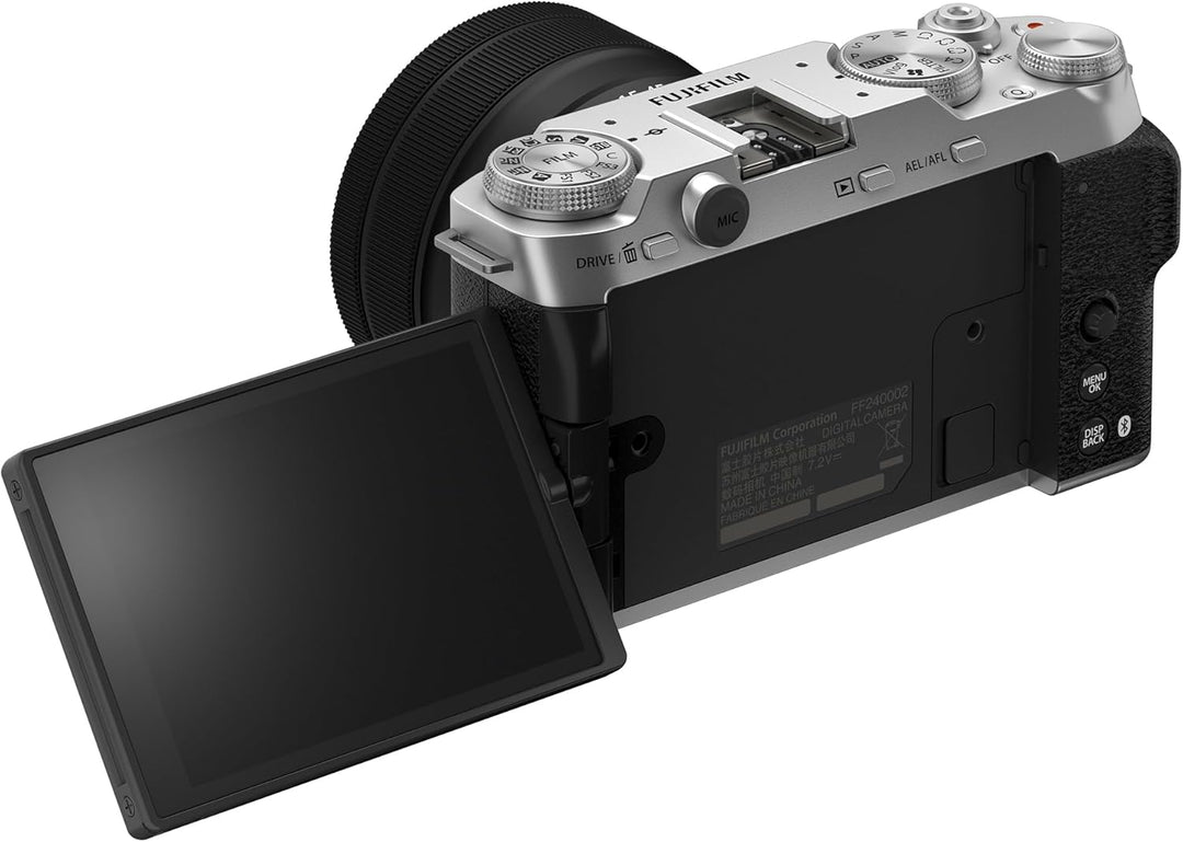 Fujifilm X-M5 Spiegellose Digitalkamera XC15-45mmF3.5-5.6 OIS PZ Objektiv-Kit - Silber