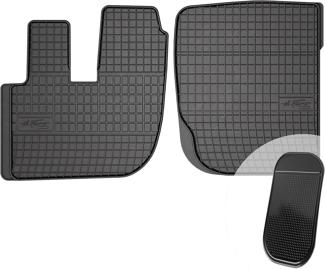 Gummimatten Auto Fussmatten Gummi Automatten Passgenau 2-teilig Set - passend für DAF LF 45 55 ab 20