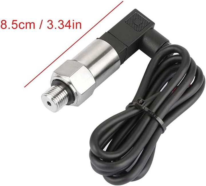 TICFOX 4-20mA Ausgang G1/4" Stromtyp Drucksensor Transmitter Druckschalter Silikon Drucktransmitter
