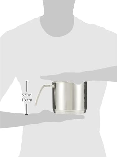 WMF Provence Plus Milchtopf ohne Deckel 14 cm, Kochtopf Induktion 1,7l, Cromargan Edelstahl poliert,