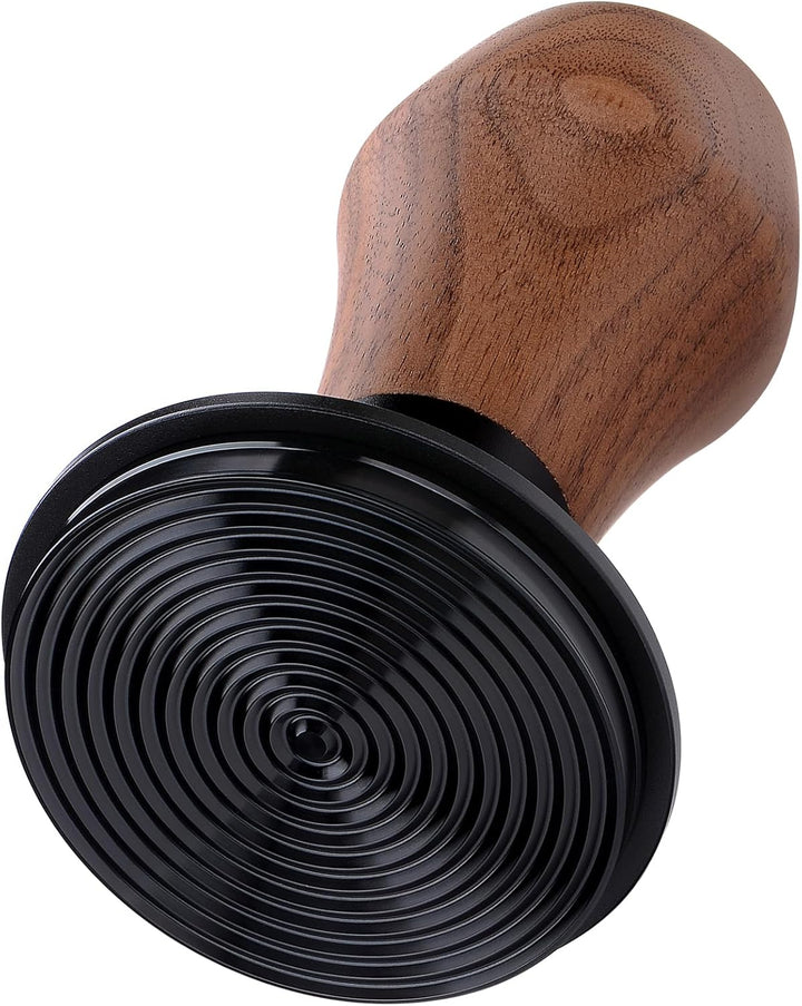 Normcore 58,5 mm Kaffee-Tamper V4.1 mit Klick-Sound-Feedback, Espresso-Stampfer mit Titan-PVD-Beschi
