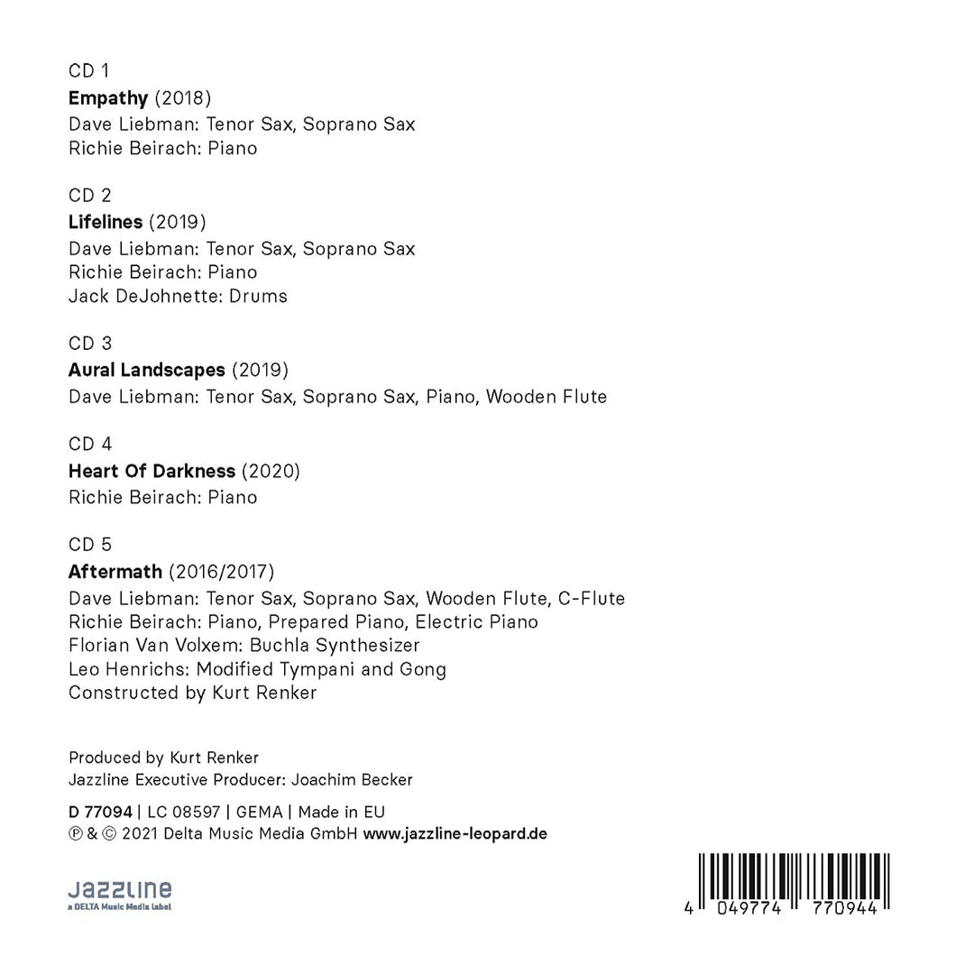 Empathy (5CD Box), Audio-CD