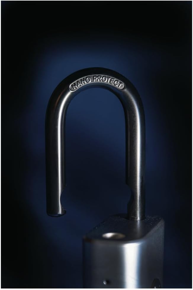 ABUS Touch 57/50 Fingerabdruck-Schloss - schlüsselloses, wetterfestes Vorhängeschloss - IP66 & IP68