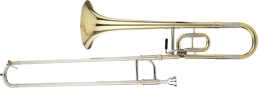 Classic Cantabile KP-35C Bb Kinderposaune (Schüler Posaune, Stimmung: Bb/C, Sekundventil mit Schnurm