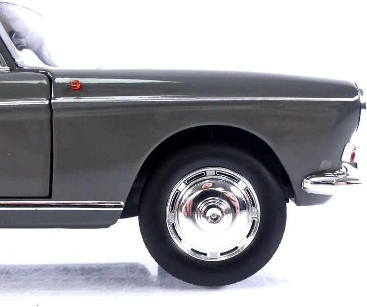 Norev NV184834 1:18 Peugeot 404 Coupé 1967-Graphitgrau Sammelmodell, Multi