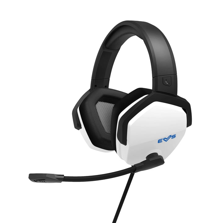 Energy Sistem Gaming Headset ESG 4 Surround 7.1 White (Kopfhörer LED-Beleuchtung, 7.1 Surround-Sound