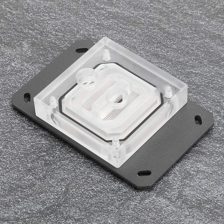 ASHATA Wasserkühlblock, CPU Wasserblock für AMD-Serie AM3/AM4-Desktop-Peripheriegeräte Computerzubeh