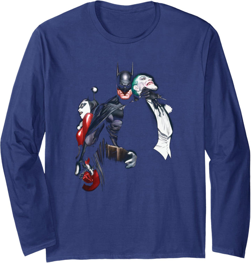 Batman Joker Harley Choke Langarmshirt