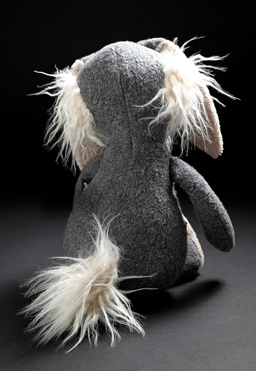 SIGIKID 38415 I waas nix Beasts Town Kinder und Erwachsene Kuscheltier empfohlen ab 3 Jahren grau Gr