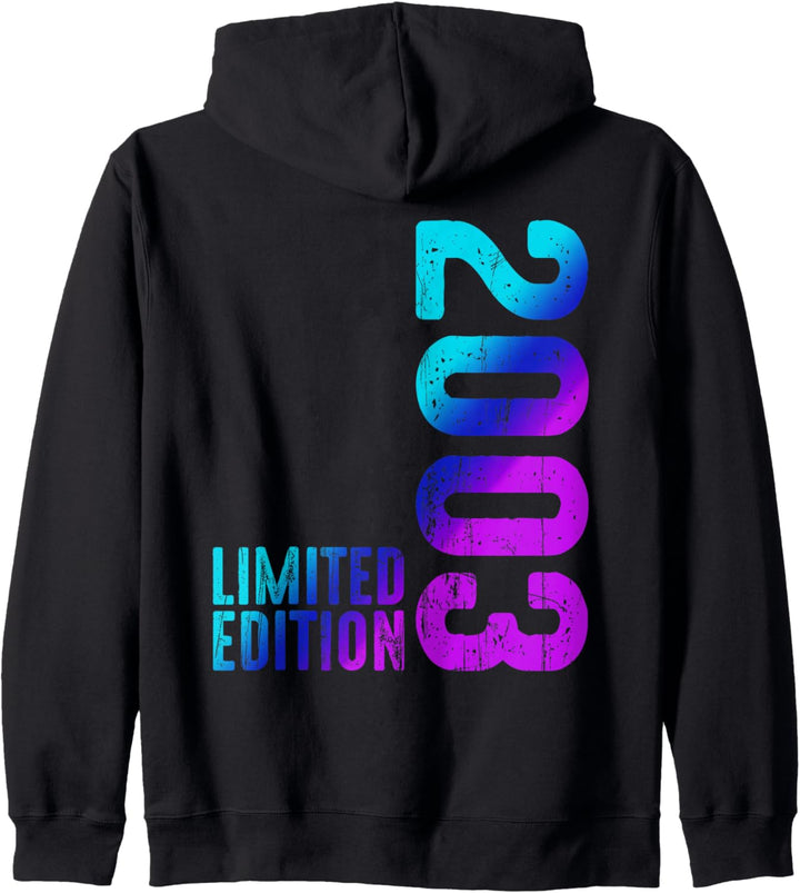 Fantastisches Jahr 2003 Seit 2003 Jahrgang 2003 Geburt Retro 2003 Kapuzenjacke