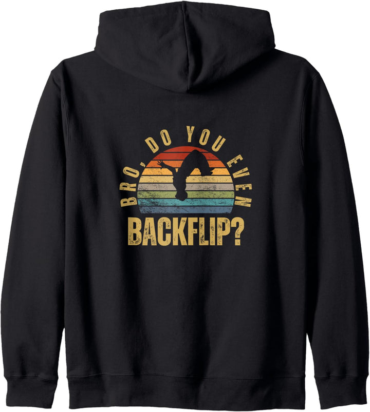 Parkour Do You Even Backflip Funny Parkour Kapuzenjacke