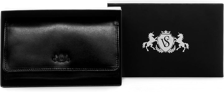 SID & VAIN Kellner-Geldbörse Gastronomie ABERDEEN aus Premium Leder I Geldbeutel & Kellner-Holster g