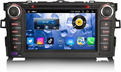 Android 12 [4G+64G] 8-Kern Autoradio für Toyota Auris GPS Navi Carplay Android Auto DSP Bluetooth 5.