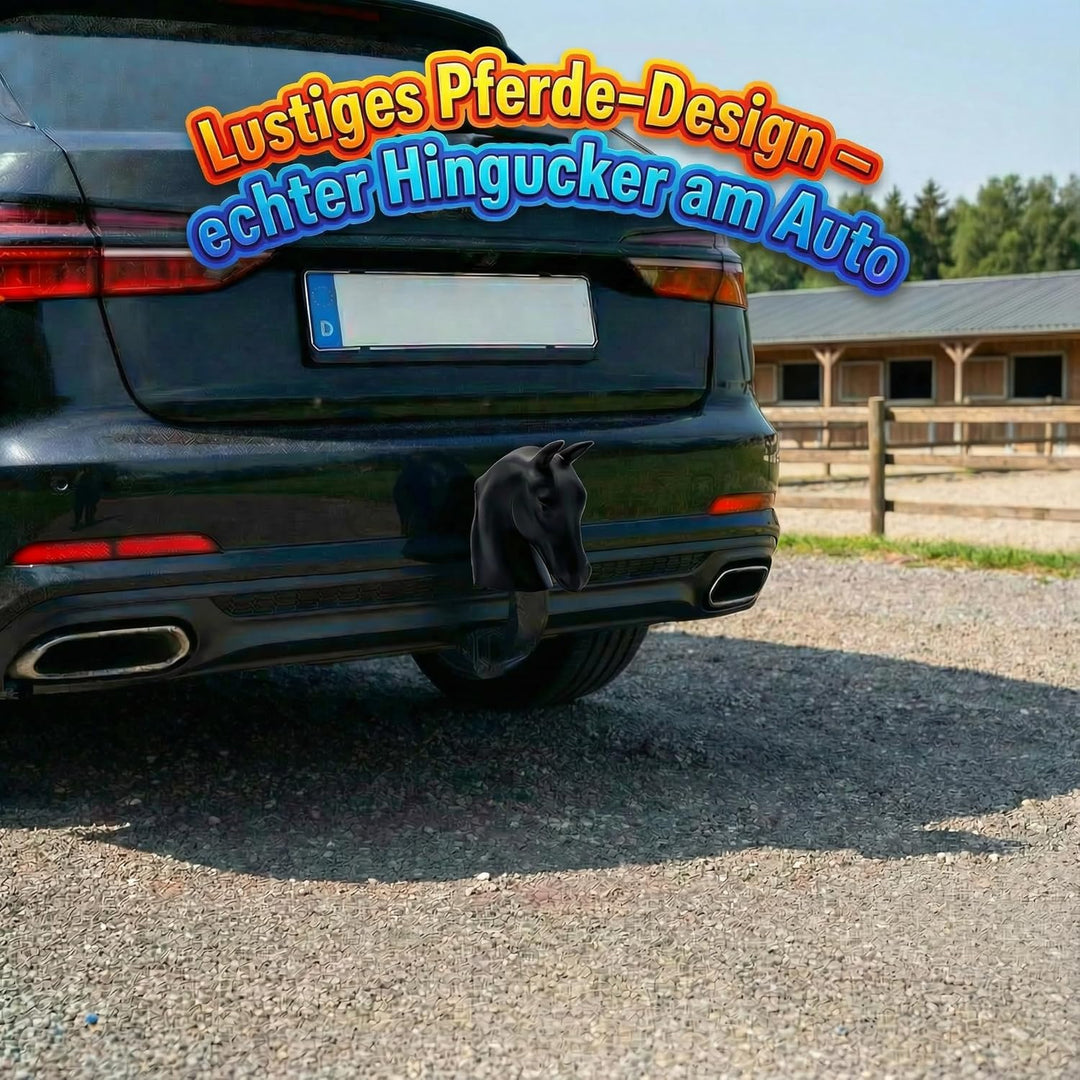 R-Satz Shop Kugelschutzkappe für Anhängerkupplung - Pferd - Abdeckkappe für Kupplungen - AHK Kappe L