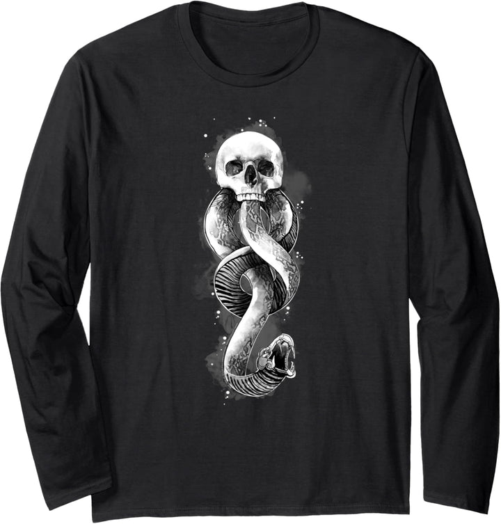 Harry Potter Dark Mark Watercolor Langarmshirt