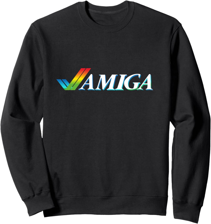 Amiga Zeckencomputer, Regenbogen-Stil, Weiss Sweatshirt