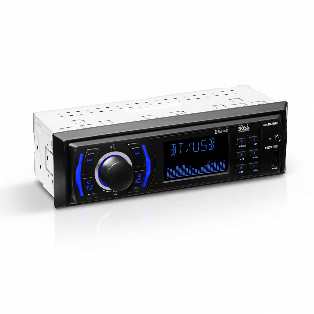 BOSS Audio 616UAB Single-DIN Mech-Less Multimedia Player