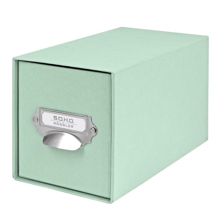 Rössler SOHO CD-Schubladenbox | Schubladen-Aufbewahrungsbox | Organizer mit Schublade | Storage Box