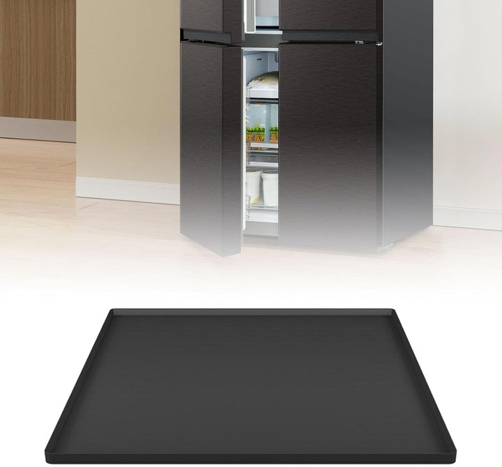 MagiDeal Bodenmatte aus für den Kühlschrank, grosse Abtropfschale, 60 x 60 cm, verhindert Verschütte
