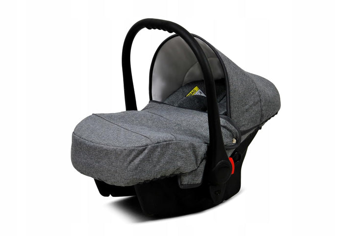 BabyLux® Kinderwagen Set 4 in 1 - Gold Lux - incl. Babywanne, Buggy Sportsitz, Auto-Babyschale, ISOF
