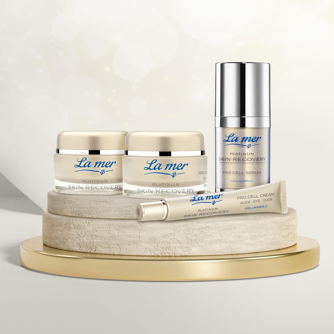 La mer Platinum Skin Recovery Pro Cell Cream Auge - Intensive Augencreme zur Verzögerung der Hautalt