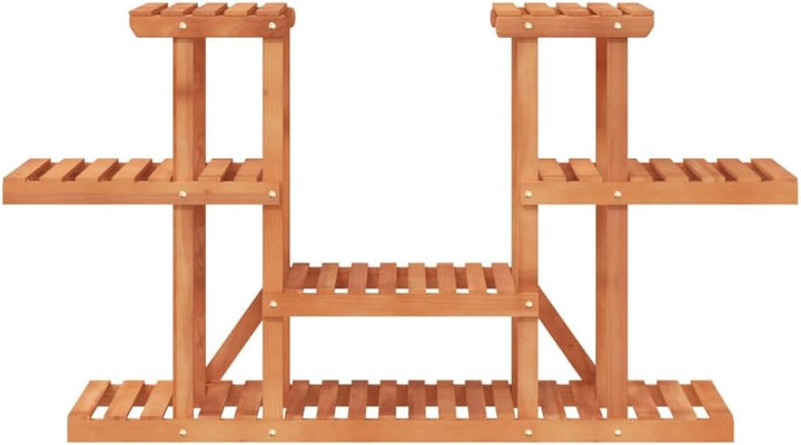 vidaXL Blumenständer, Pflanzenregal Holz, Blumenregal für Wohnzimmer Balkon Terrasse, Pflanzenstände