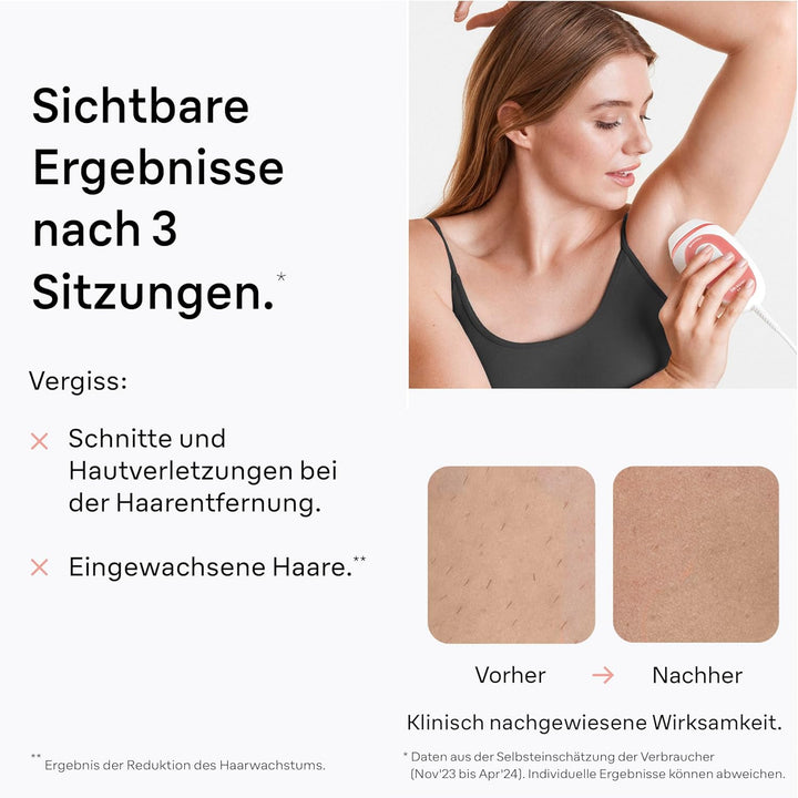 Braun IPL Silk-expert Mini-Haarentfernungsgerät für Frauen, für sichtbare Haarentfernung, alternativ