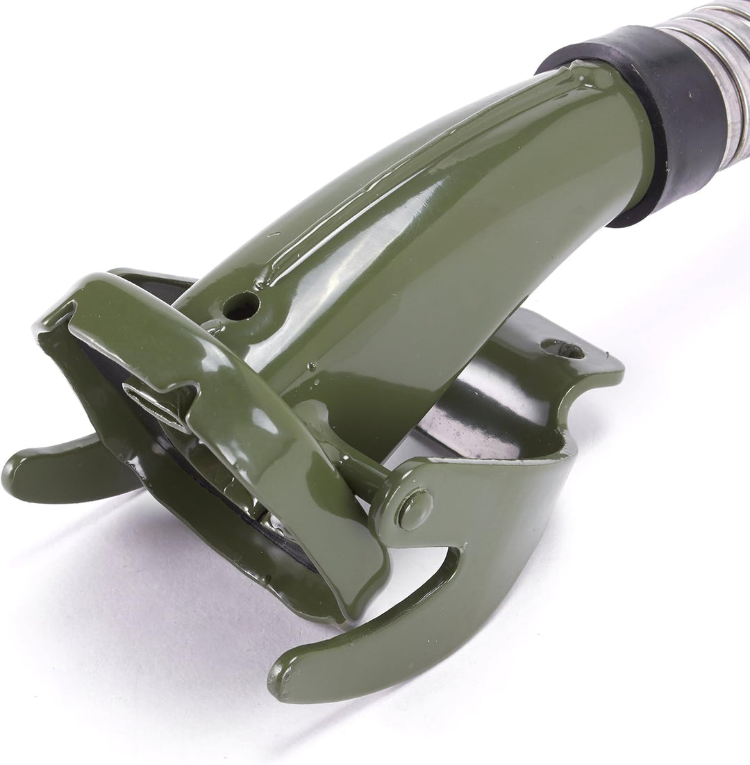Oxid7® Ausgiesser flexibel für Metall Benzinkanister 5,10 oder 20 Liter | Olivgrün, 20mm Ausgiesser