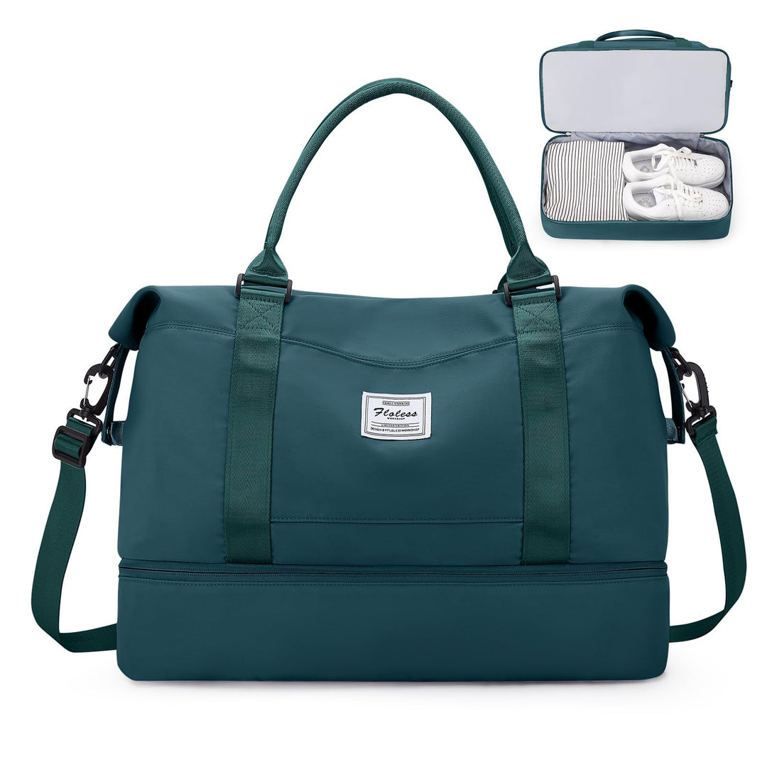 Gross Reisetasche Damen Handgepäck Tasche Sporttasche Weekender Bag Schwimmtasche Wasserdicht Travel
