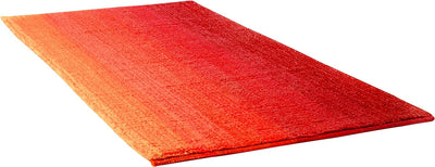 Dyckhoff Badteppich Colori, Rot, 70 x 120 cm, 100% Bio Baumwolle, GOTS 70 x 120 cm Rot, 70 x 120 cm