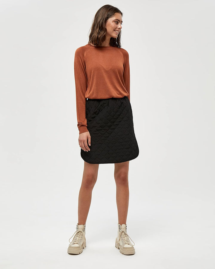 Desires Damen Gela Skirt Rock M 9000 Black, M 9000 Black