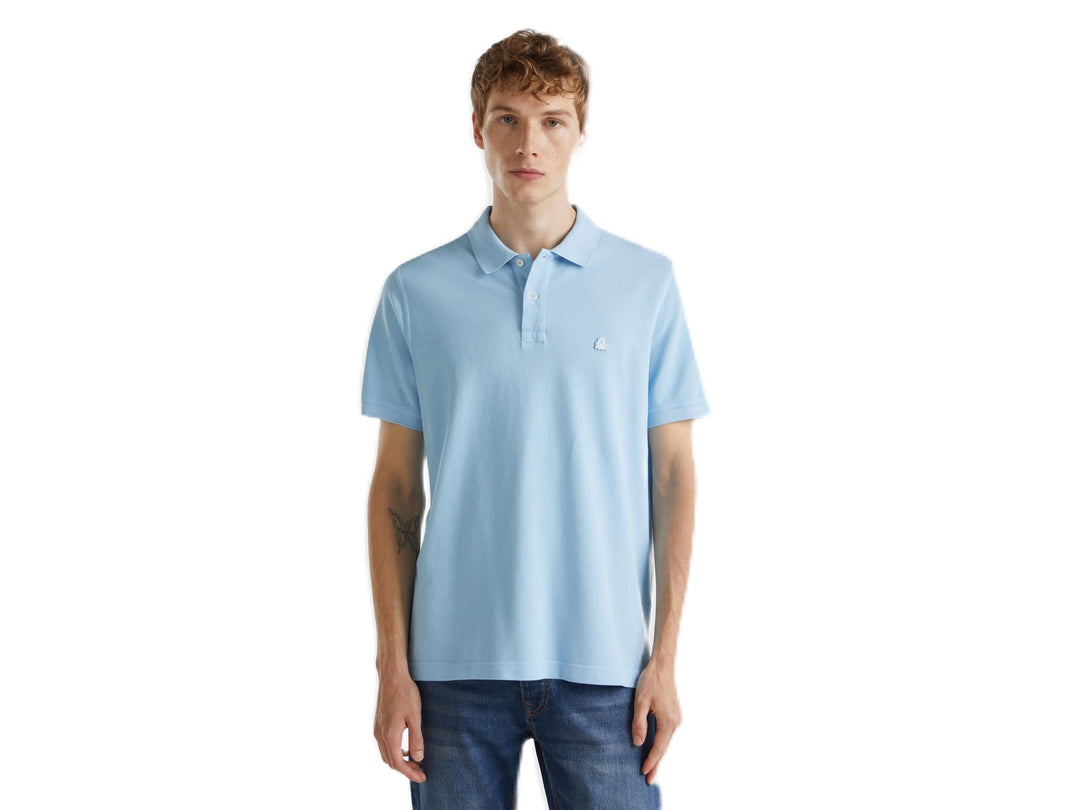 United Colors of Benetton Herren Polohemd XS Blau, XS Blau