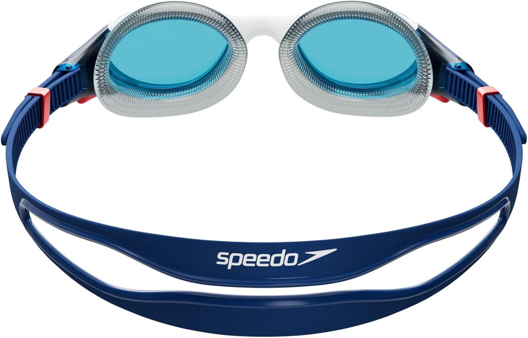 Speedo Biofuse 2.0 Mirror Unisex-Schwimmbrille für Erwachsene Einheitsgrösse Blau
