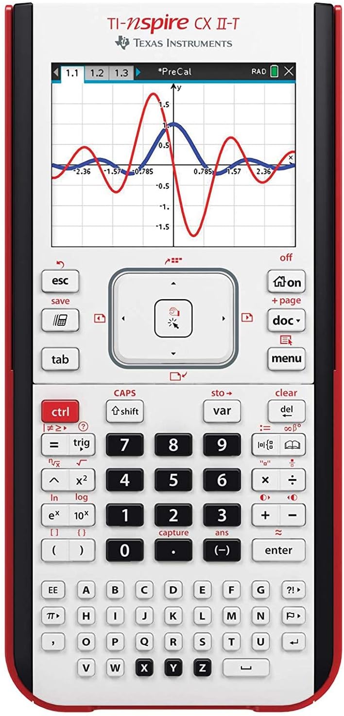 Texas Instruments Grafikrechner TI-Nspire CX II FC, NSCX2/FC/6E8/A