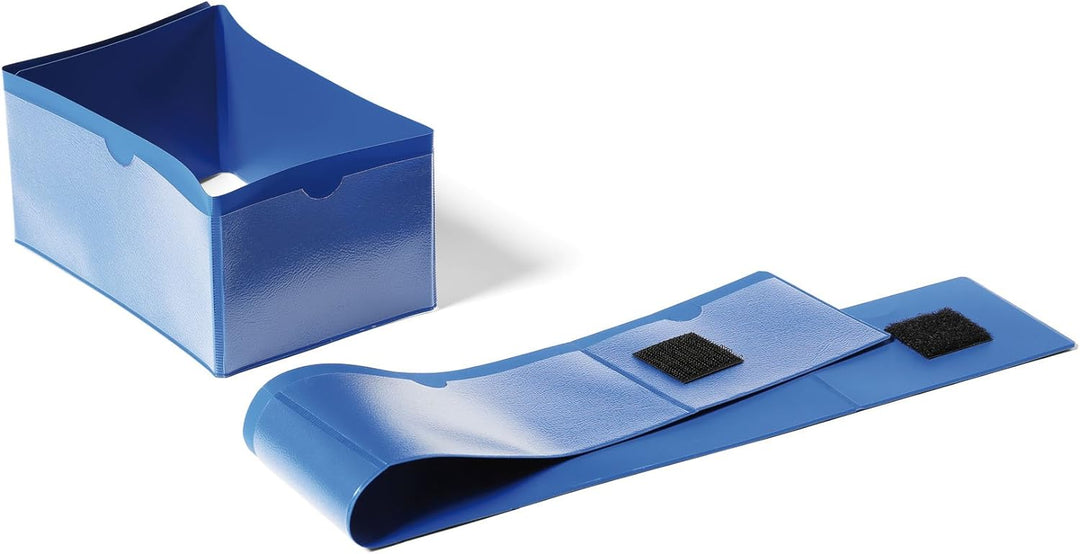 Durable Palettenfussbanderole 145 x 75 mm mit Klettverschluss, 4-seitig beschriftbar, Packung à 50 S
