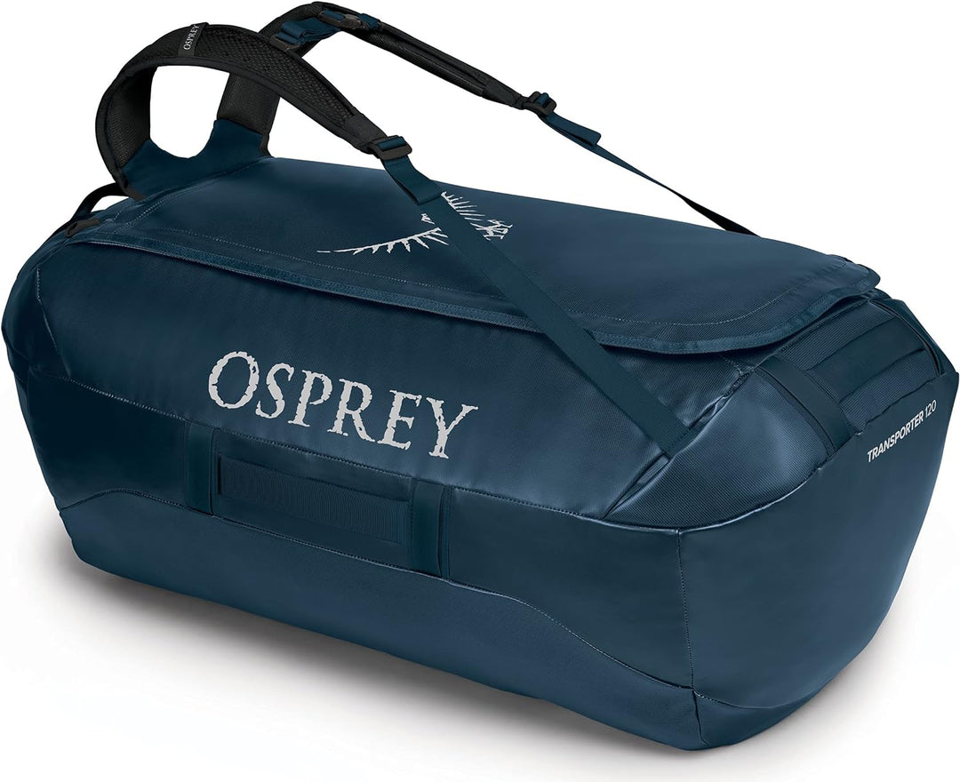 Osprey Unisex – Erwachsene Transporter 120 Duffel Bag Einheitsgrösse Venturi Blue, Einheitsgrösse Ve