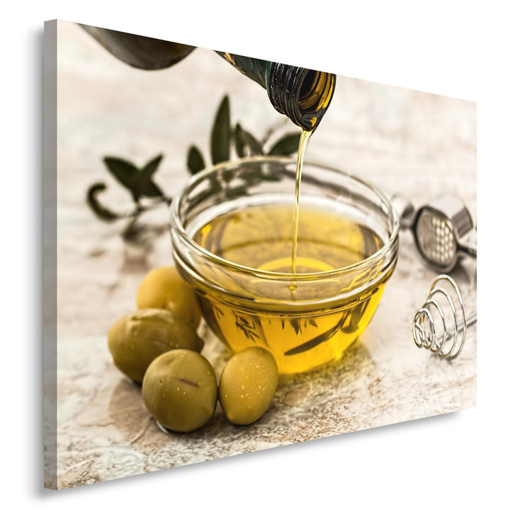 Feeby. Wandbild - 1 Teilig - 30x40 cm, Leinwand Bild Leinwandbilder Bilder Wandbilder Kunstdruck, Ol