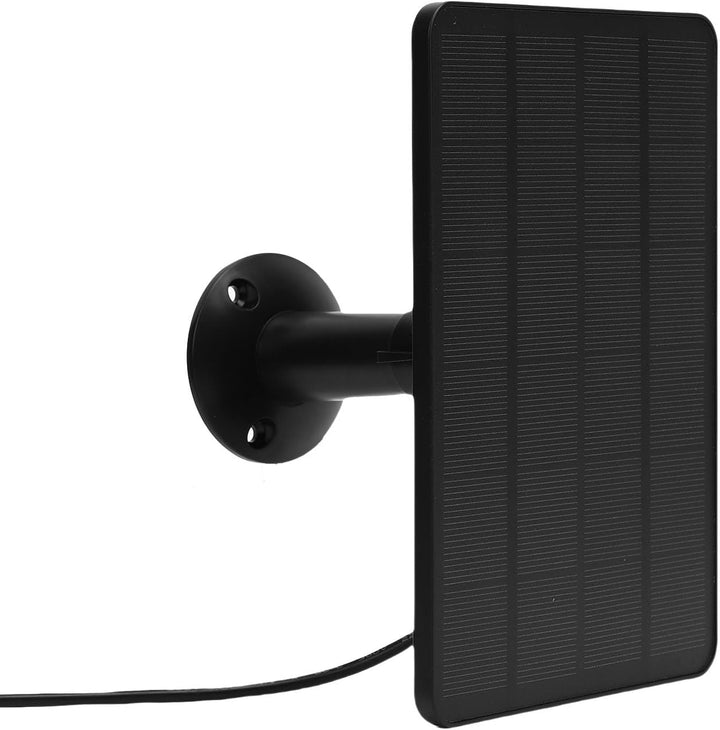 Solarpanel für Ring Doorbell, 10 W Solarpanel-Kamera-Ladegerät, Kompatibel mit Ring Battery Video Do