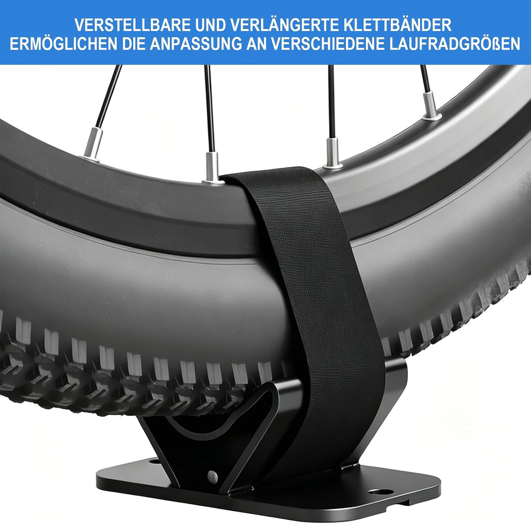 2 Stück Gabelhalterung Fahrrad Set Universal MUniversal Montage-Kit | für LKW/Anhänger/Fahrradgepäck