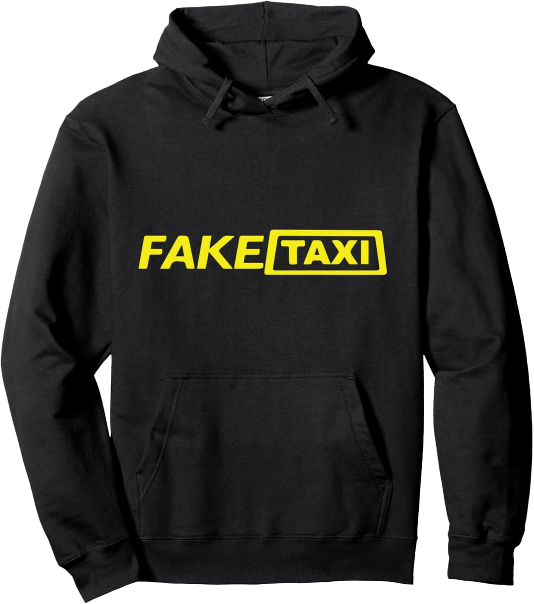 Fake Taxi Lazy DIY Halloween Kostüm Lustig Einfach Humor Pullover Hoodie