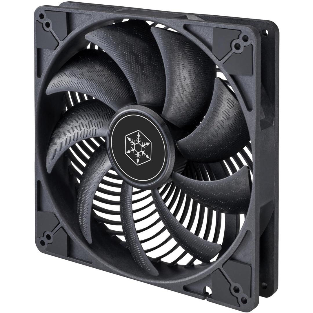 SilverStone Technology Air Pentrator 184i PRO, Verbesserter PWM-gesteuerter 180-mm-Lüfter mit Luftka
