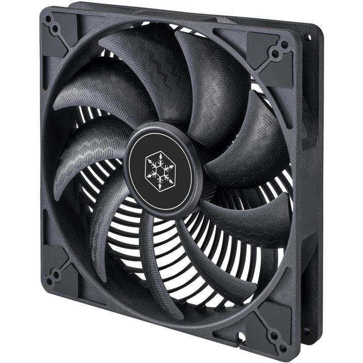 SilverStone Technology Air Pentrator 184i PRO, Verbesserter PWM-gesteuerter 180-mm-Lüfter mit Luftka