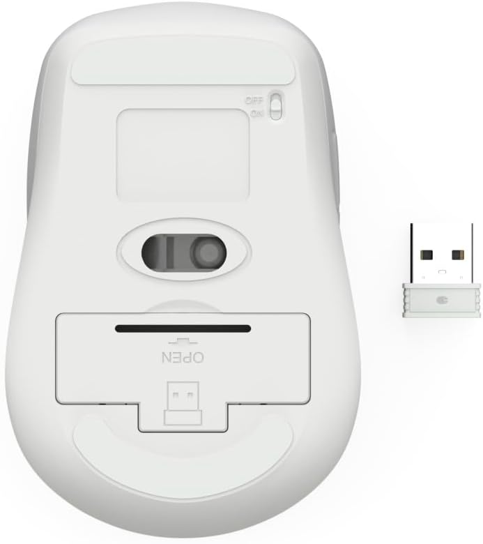 Hama Maus kabellos, Bluetooth/Funk (Multi Device, optische Bluetooth Maus ohne Klickgeräusch, Funkma
