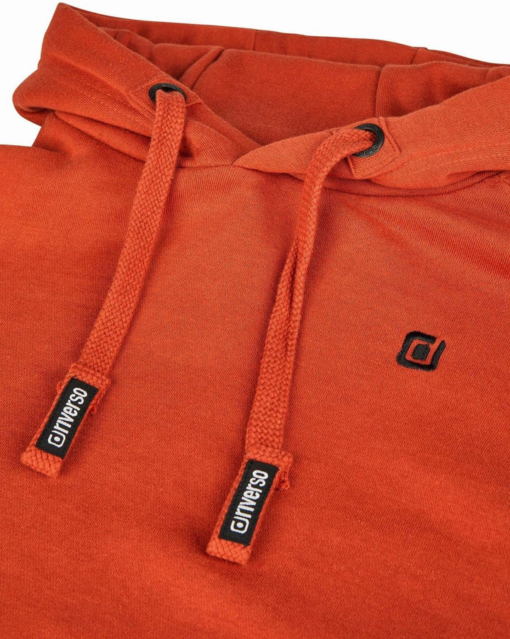 riverso Hoodie Herren Regular Fit RIVLinus Kapuzenpullover Pullover Sweatshirt Streetwear Grau Braun