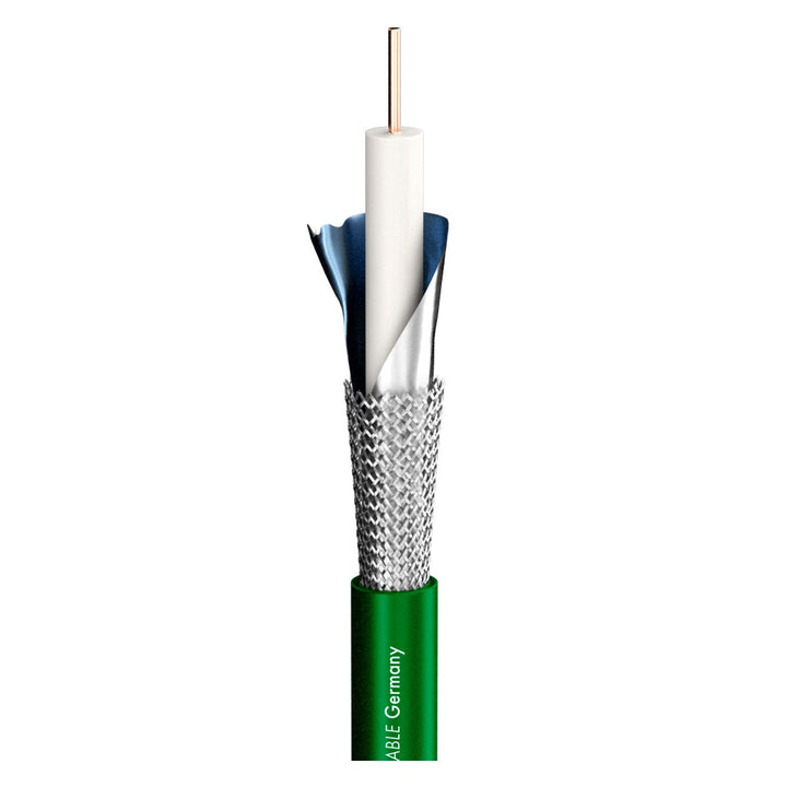 SOMMER CABLE 50m 6G- 3G- SDI Video-Patchkabel HD-SDI (HDTV) SC-Vector 0.8/3.7 1x 0,80 mm² - Stecker