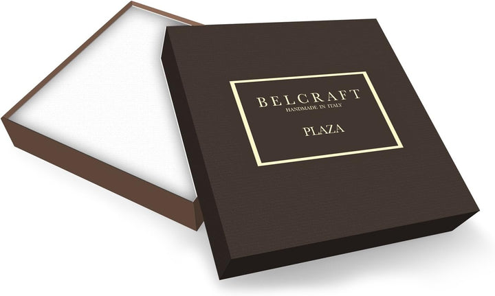 Tivoli Plaza Fotoalbum aus recyceltem Leder, Handgearbeitet in klassischem italienischem Stil, Gesch