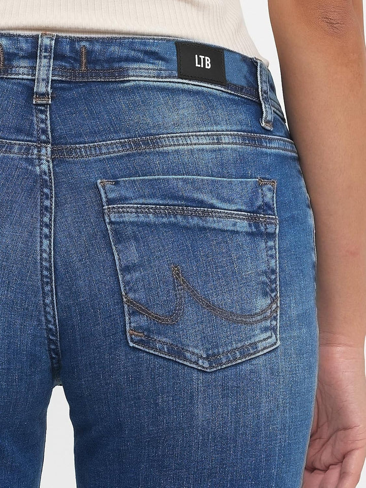 LTB Jeans - Damen - Vilma - Mid Waist - Straight Leg Jeans - Hosen 24W / 32L Angellis Wash 50670, 24